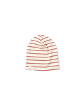 slouch beanie CO- wide peppermint stripe