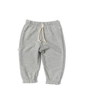 slub vintage sweatpant CO - micro stripe