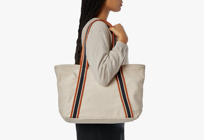 Small Easy Canvas Tote - Natural