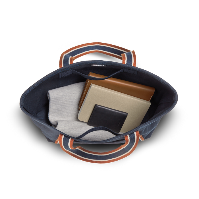 Small Easy Canvas Tote - Navy