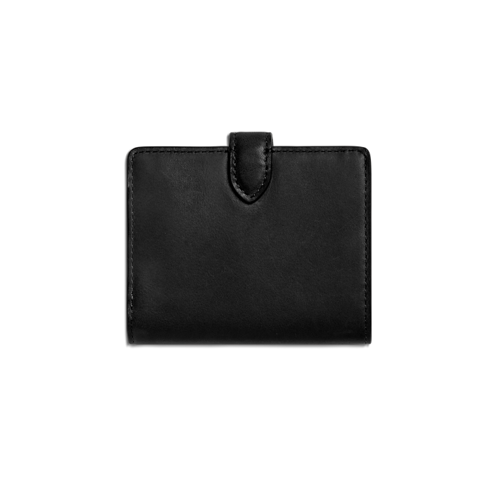 Small Snap Wallet - Black