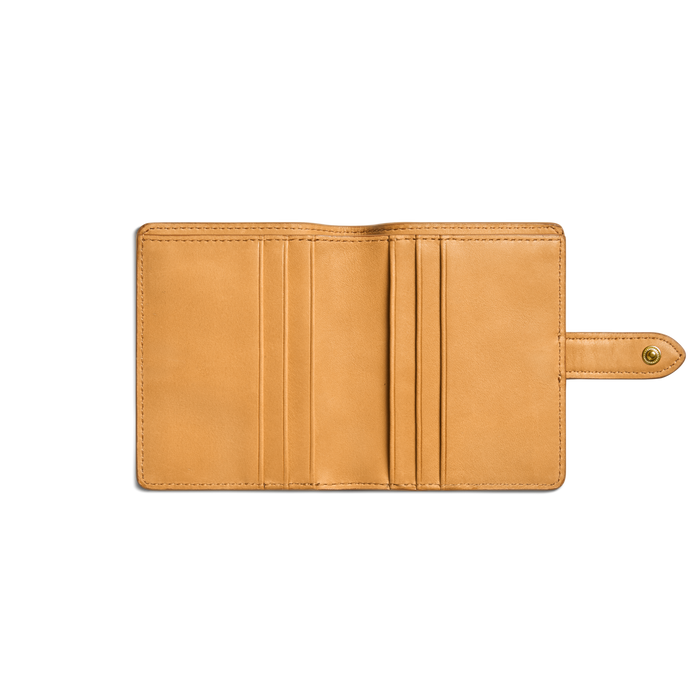 Small Snap Wallet - Honey