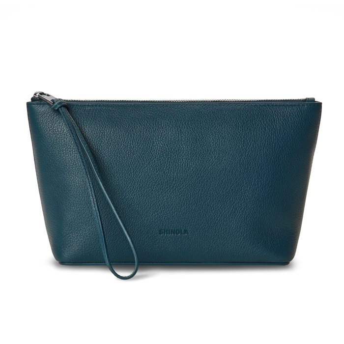 Small Zip Cosmetic Case - Emerald