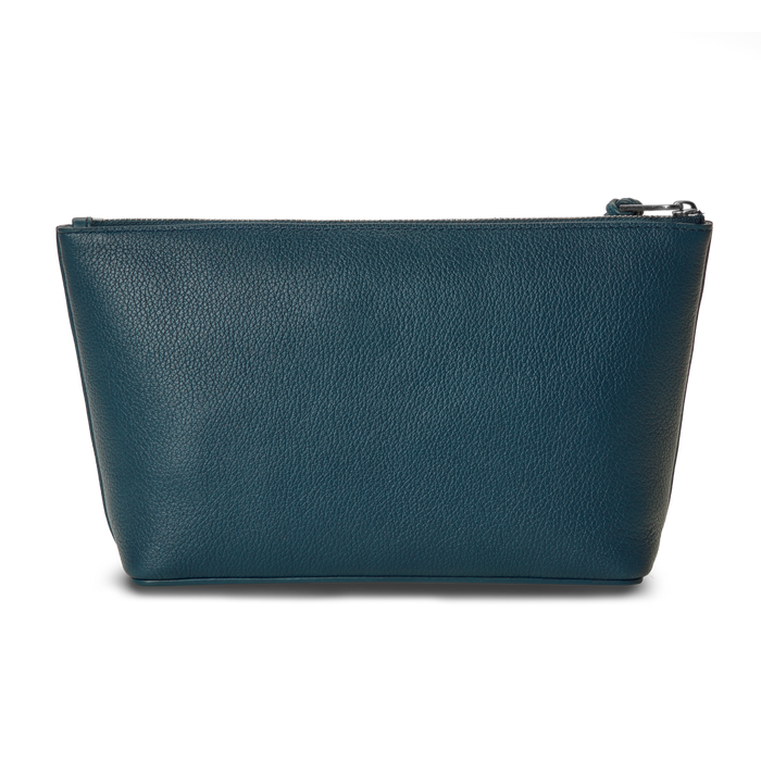 Small Zip Cosmetic Case - Emerald