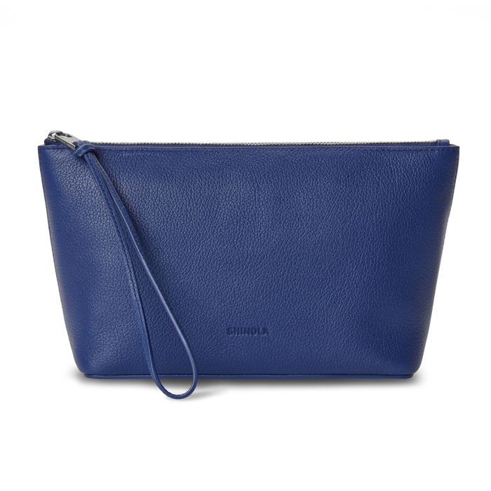 Small Zip Cosmetic Case - Sapphire