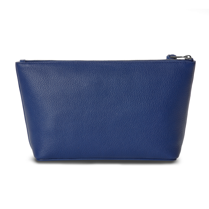 Small Zip Cosmetic Case - Sapphire