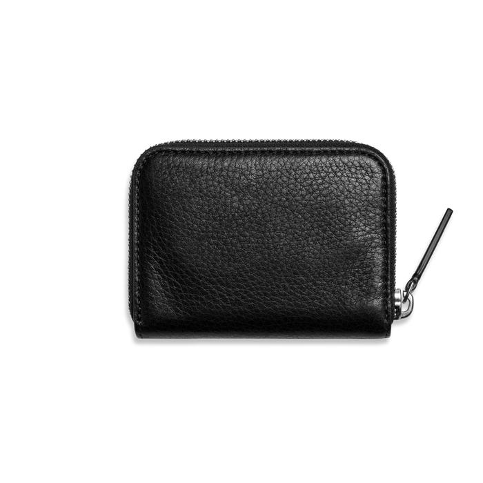 Small Zip Wallet - Black