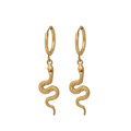 Snake Charm Hoops