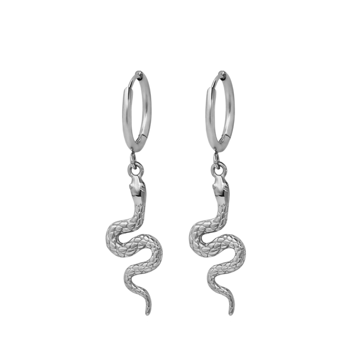 Snake Charm Hoops