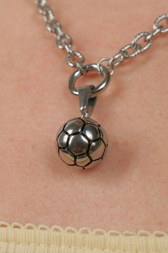 Soccer Ball Necklace Charm