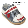 Socks Monkey Red Shoe (IMPERFECT) - Wee Squeak