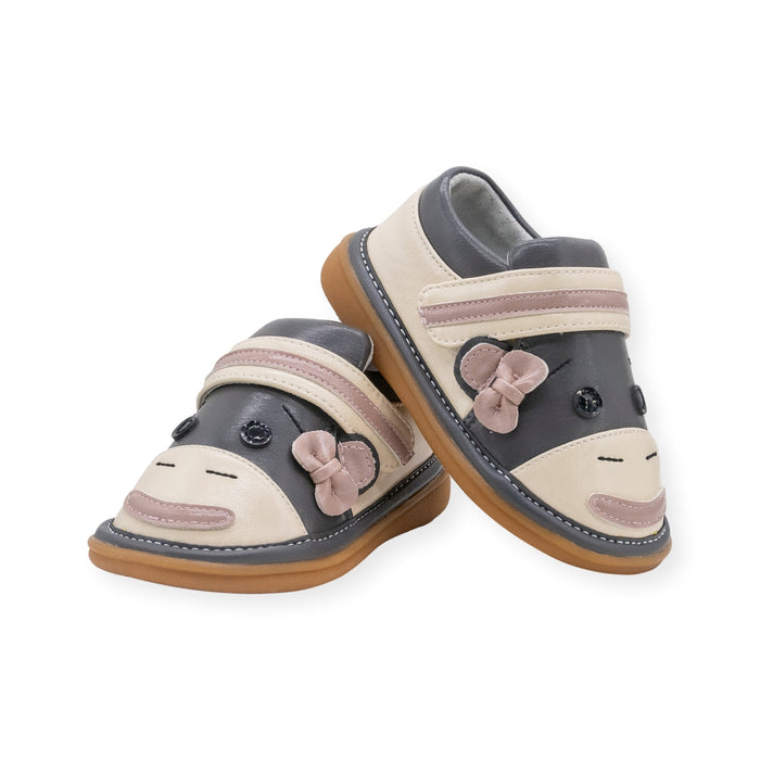 Socks Pink Monkey Shoe - Wee Squeak