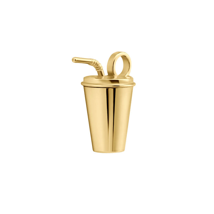 Soda Cup Hoop Charm