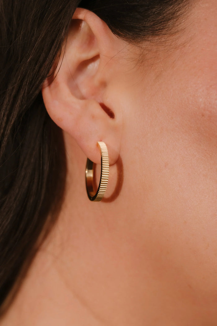Spare Change Titanium Hoops