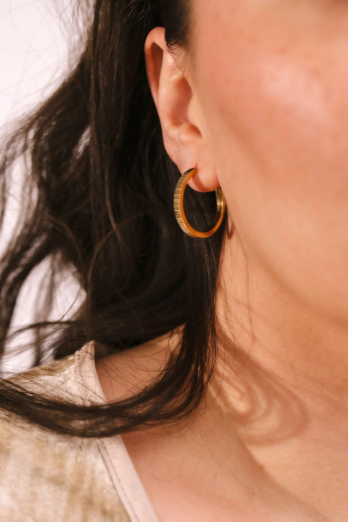 Spare Change Titanium Hoops
