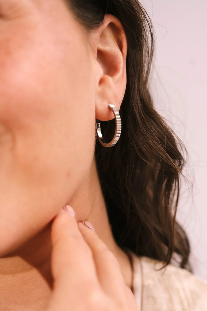 Spare Change Titanium Hoops
