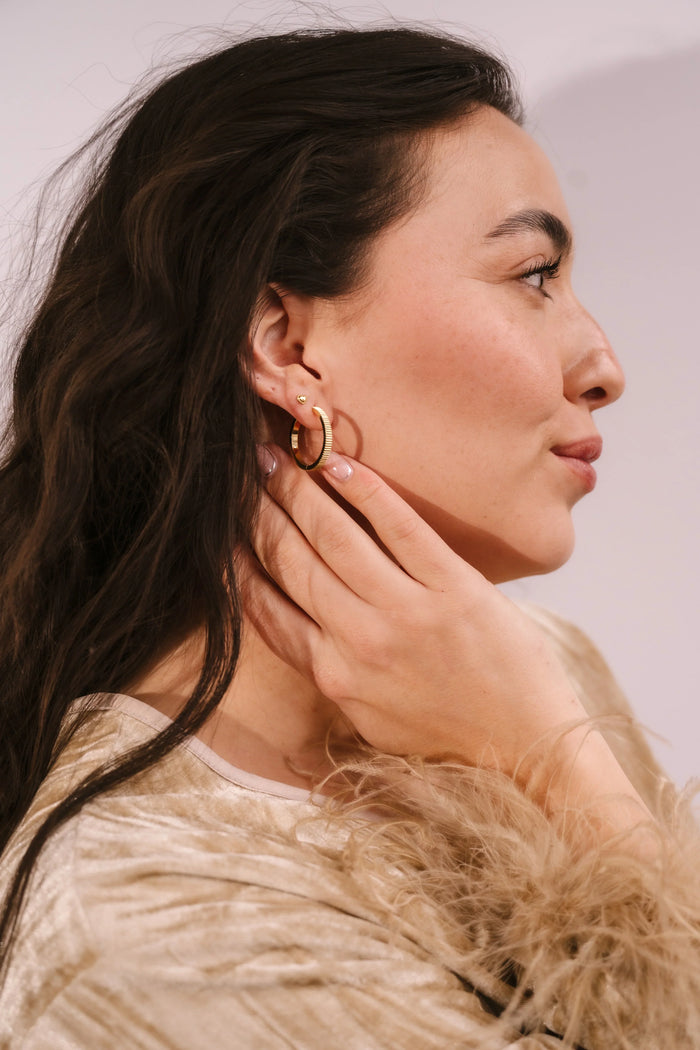 Spare Change Titanium Hoops