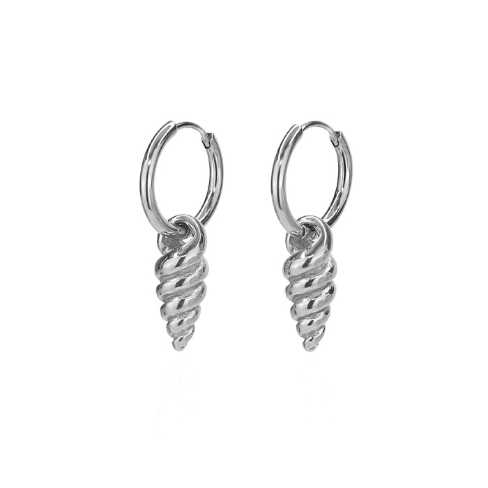 Spiral Shell Hoops