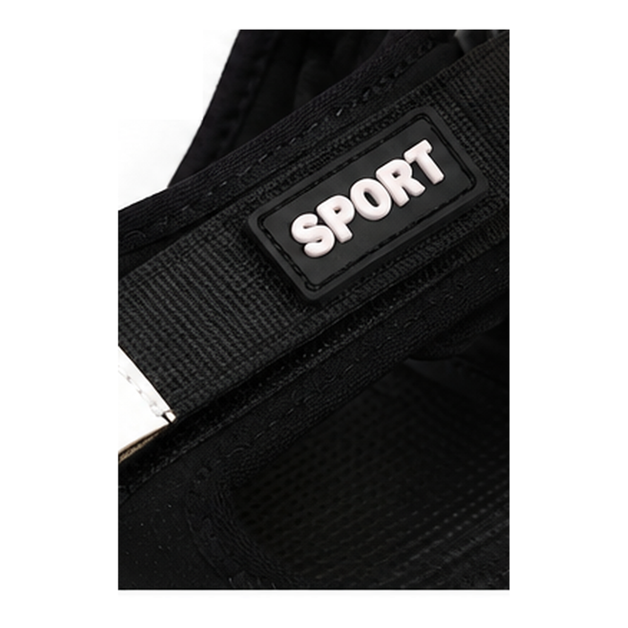 Sport slipper with dual adjustable straps