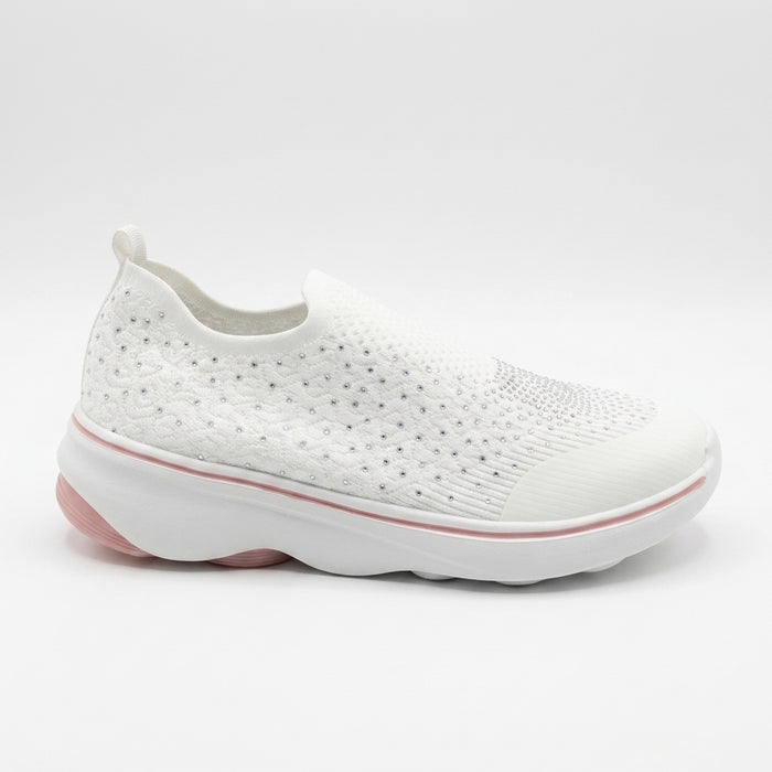 Sport Kids Running Sneakers With Hook And Loop Strap