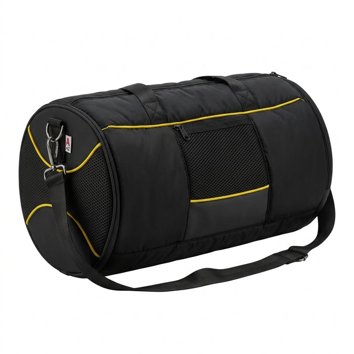 Sports Duffle Bag With Mesh Front Pocket