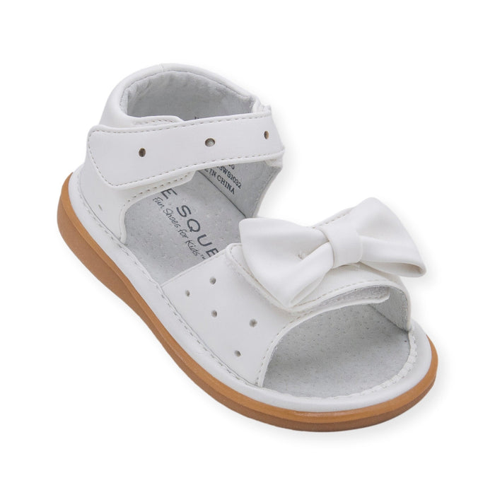 Stella White Sandal - Wee Squeak