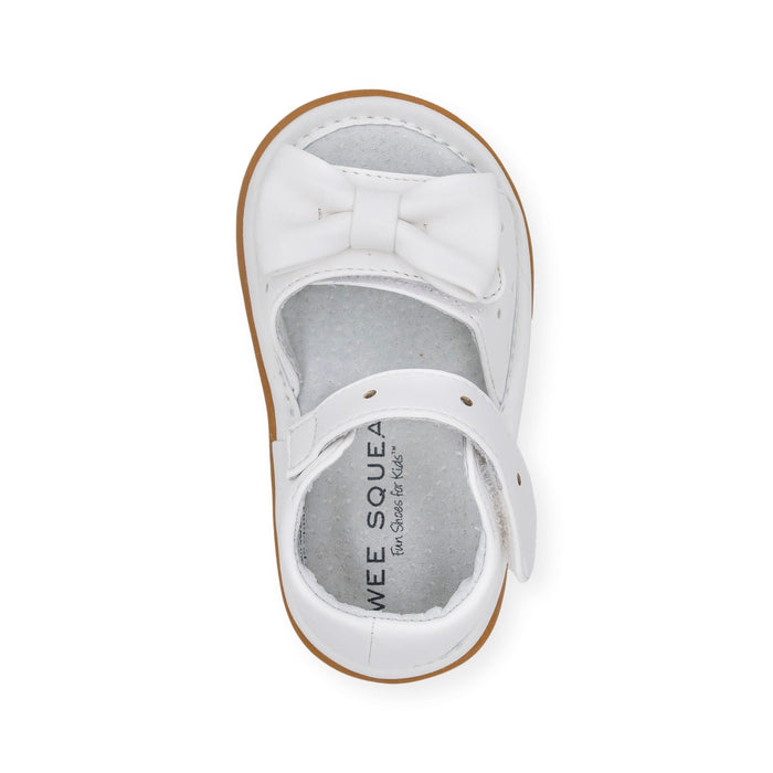 Stella White Sandal - Wee Squeak