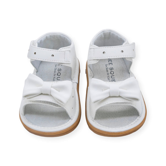 Stella White Sandal - Wee Squeak