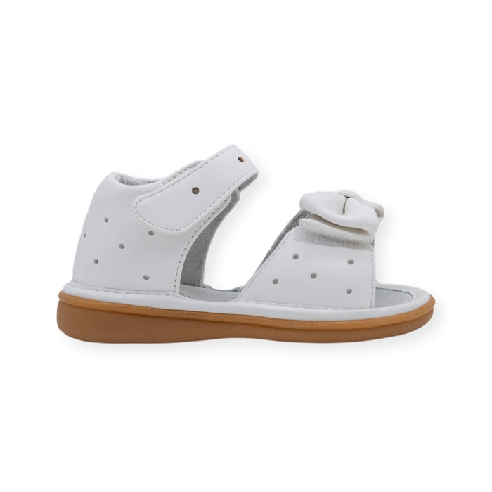 Stella White Sandal - Wee Squeak