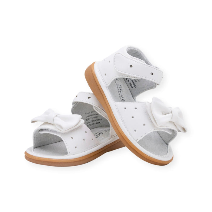 Stella White Sandal - Wee Squeak