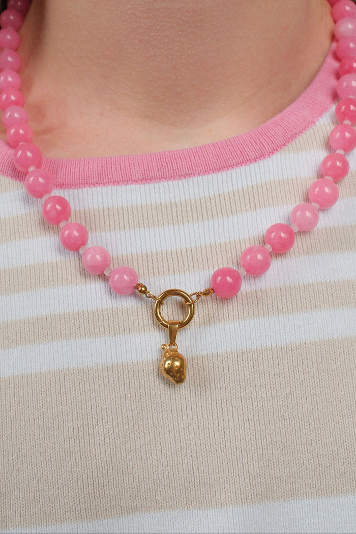 Strawberry Necklace Charm