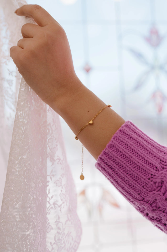 String of Hearts Bracelet