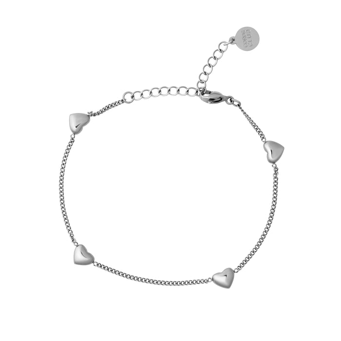 String of Hearts Bracelet