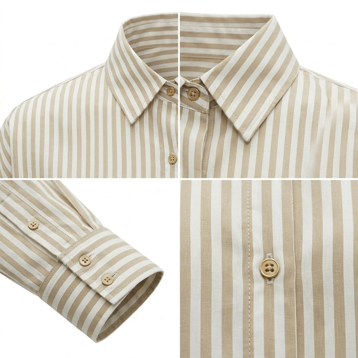 Striped Button Up Shirt