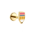 Stubby Pencil Flat Back Stud