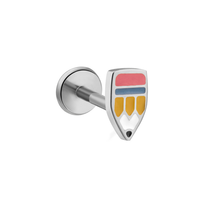 Stubby Pencil Flat Back Stud
