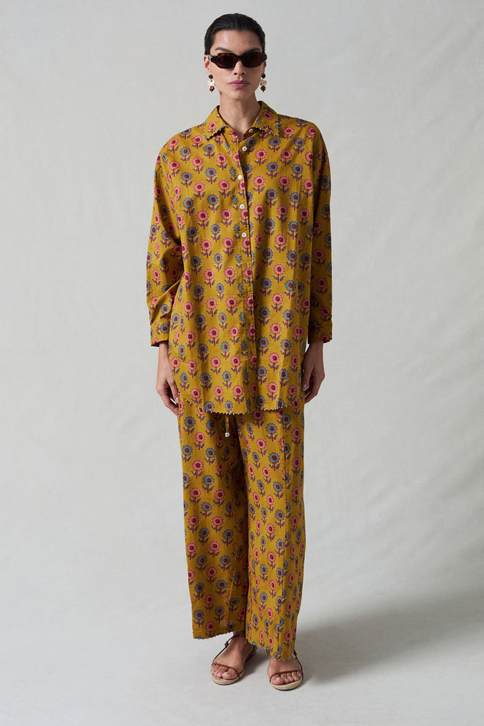 Sunflower Printed Set Mustard
