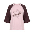 Superstar Raglan Sleeve Top In