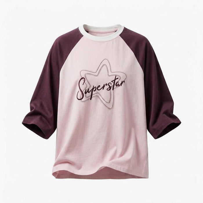 Superstar Raglan Sleeve Top In