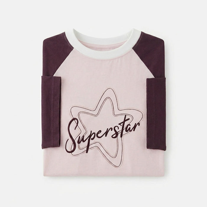 Superstar Raglan Sleeve Top In