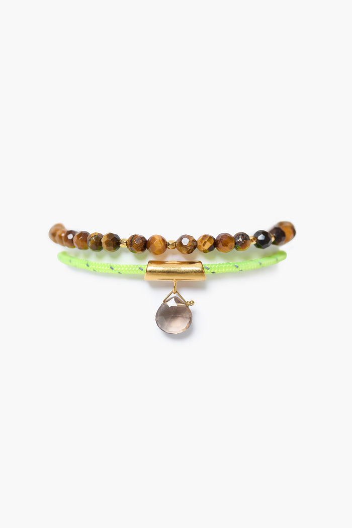 Surf Anklet Set Tiger's Eye
