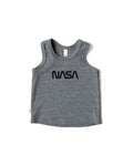 tank top - NASA on heather gray
