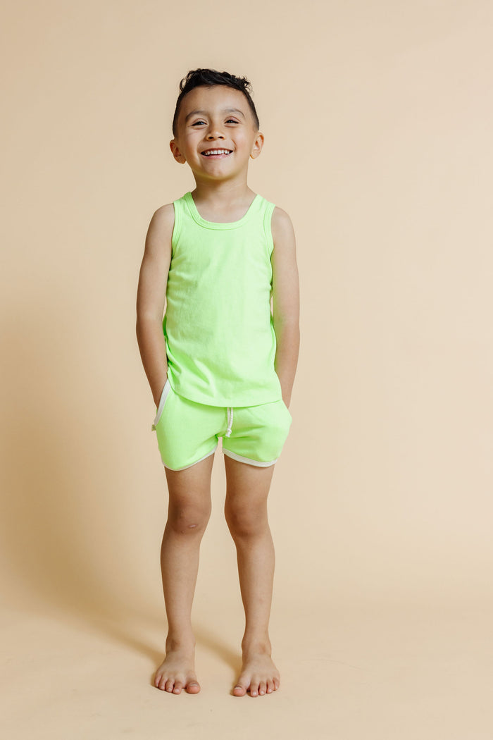 tank top - neon green