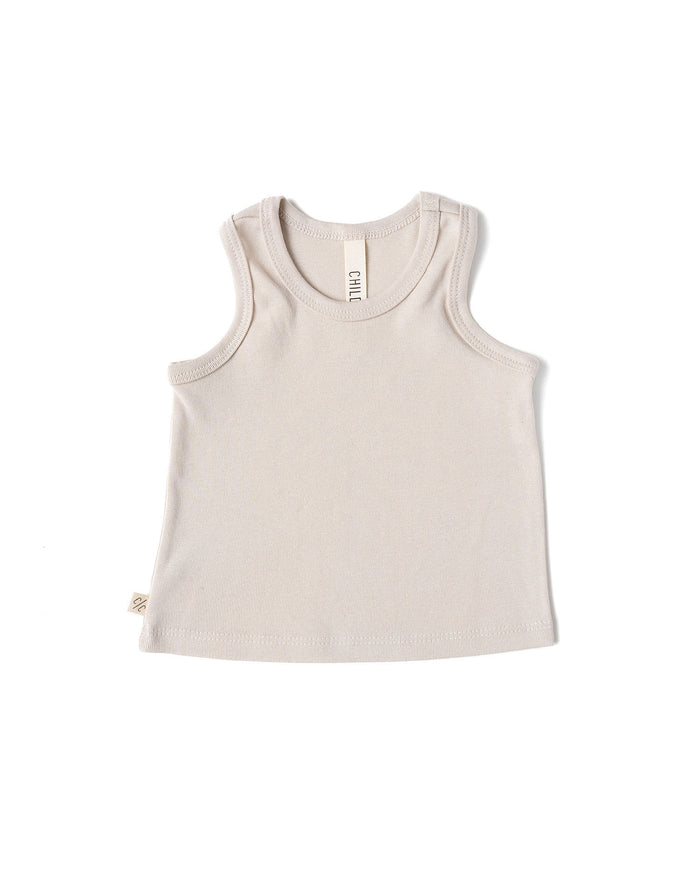 tank top - white sand