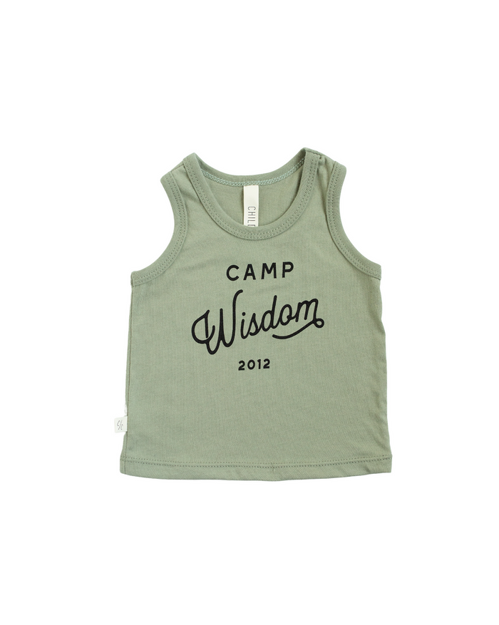 tank top CO - camp wisdom on fern