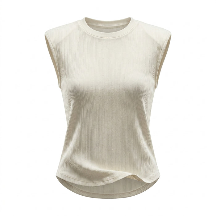 Textured Cap Sleeve Top