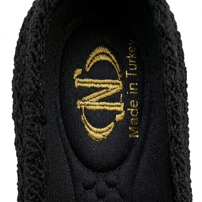 Textured Slip On Flats