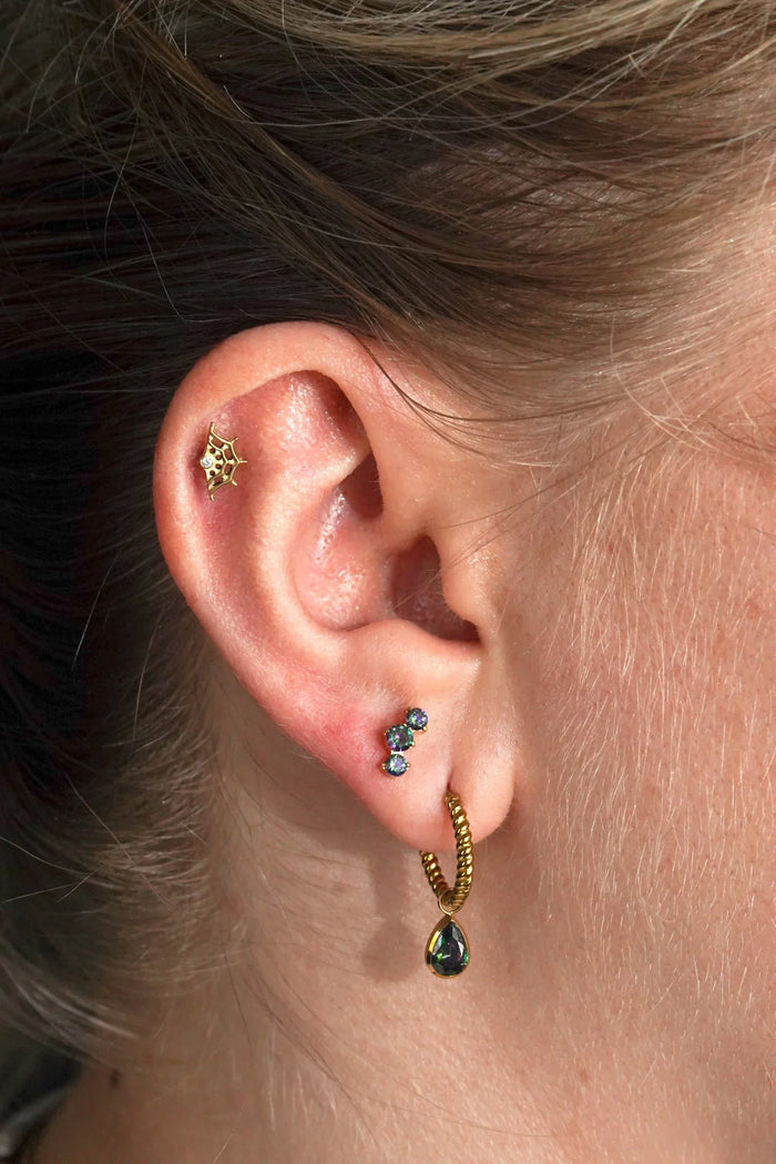 Third Eye Flat Back Stud - Witch’s Brew