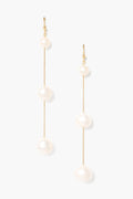 Tiered Floating Pearl Earrings