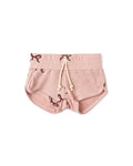track shorts - classic bows